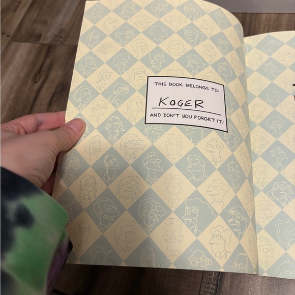 Vintage 1991 The Simpsons Rainy Day Fun Book - Picture 7 of 8